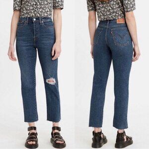 Levi's Wedgie Straight Queen of the Meadow Jeans 27